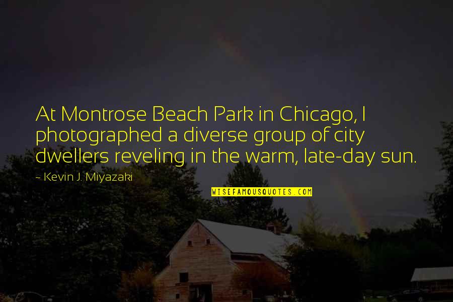At&t Park Quotes By Kevin J. Miyazaki: At Montrose Beach Park in Chicago, I photographed
