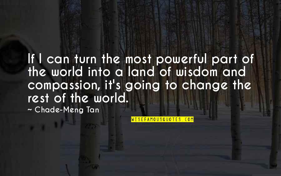 Atmospherics Quotes By Chade-Meng Tan: If I can turn the most powerful part