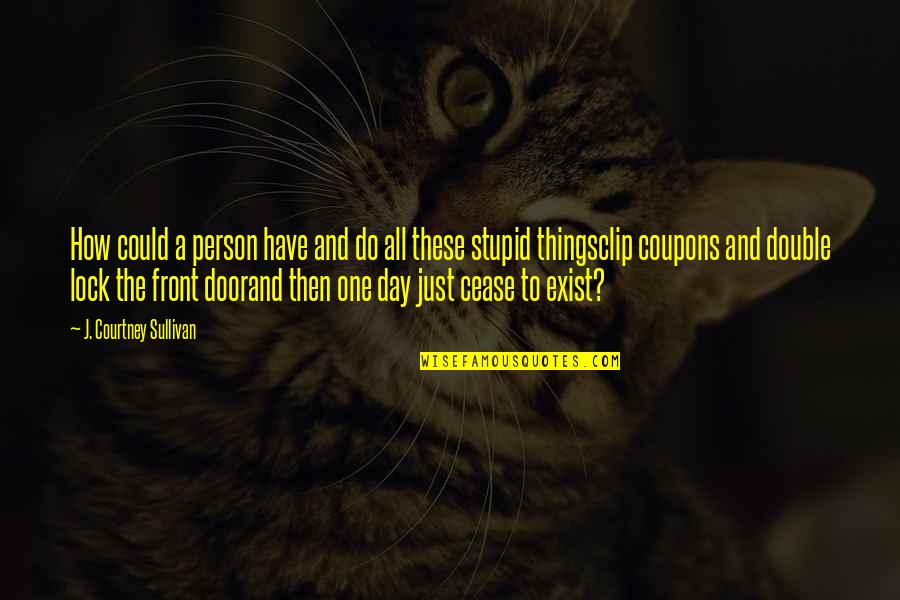 Atribuido Quotes By J. Courtney Sullivan: How could a person have and do all