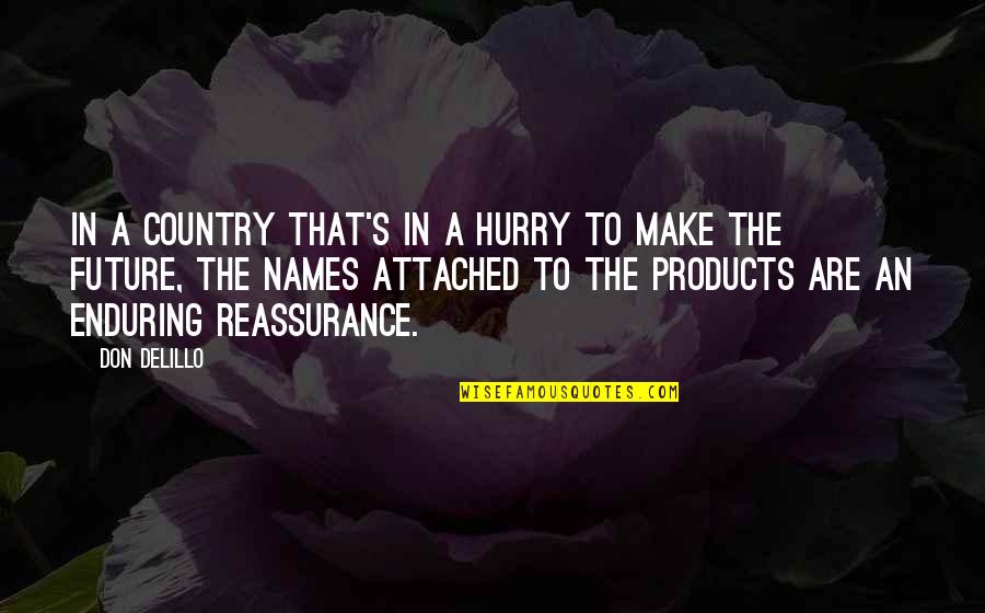 Attached Are The Quotes By Don DeLillo: In a country that's in a hurry to Attached Are The Quotes By Don DeLillo: In a country that's in a hurry to