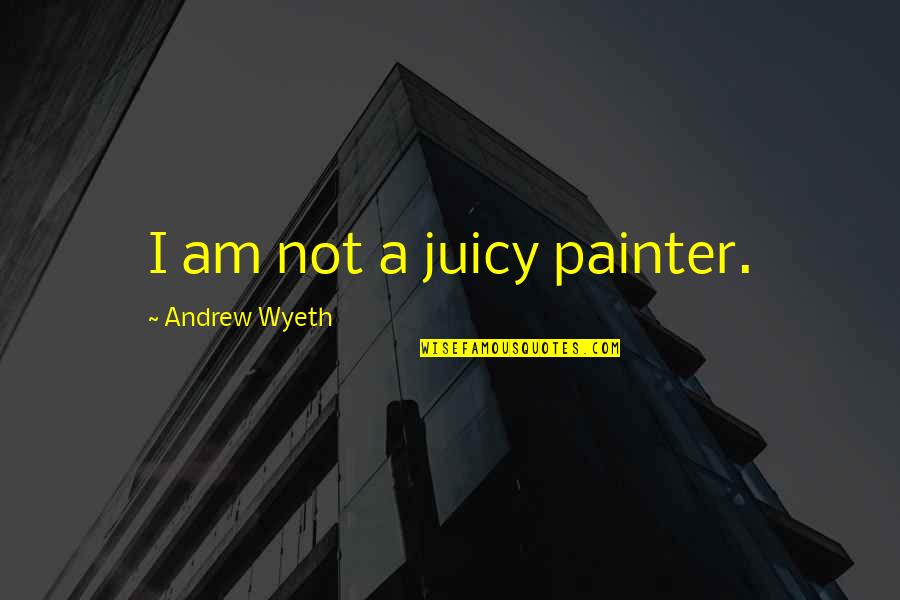 Atticus Finch Gun Quotes By Andrew Wyeth: I am not a juicy painter. Atticus Finch Gun Quotes By Andrew Wyeth: I am not a juicy painter.