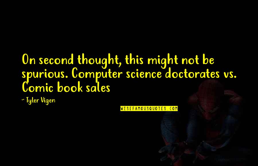 Atticus Killing The Dog Quotes By Tyler Vigen: On second thought, this might not be spurious.