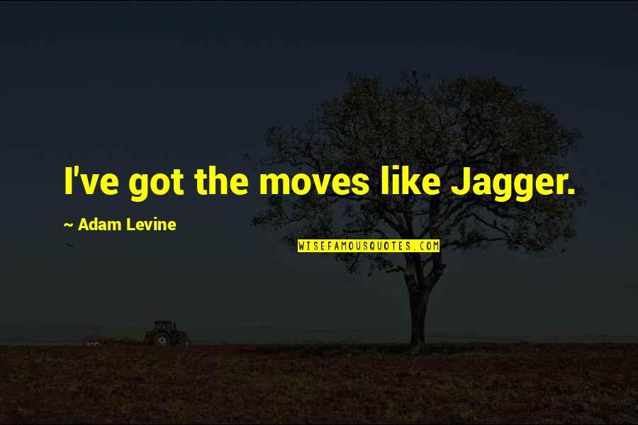Attitudes Are The Real Figures Of Speech Quotes By Adam Levine: I've got the moves like Jagger. Attitudes Are The Real Figures Of Speech Quotes By Adam Levine: I've got the moves like Jagger.