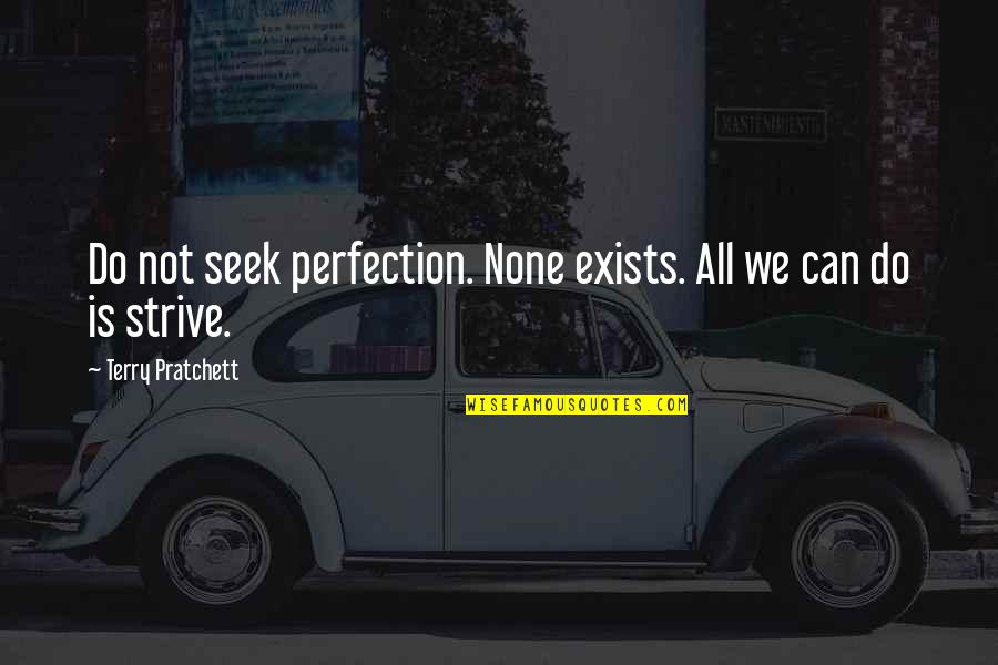 Attracting Positive Energy Quotes By Terry Pratchett: Do not seek perfection. None exists. All we Attracting Positive Energy Quotes By Terry Pratchett: Do not seek perfection. None exists. All we