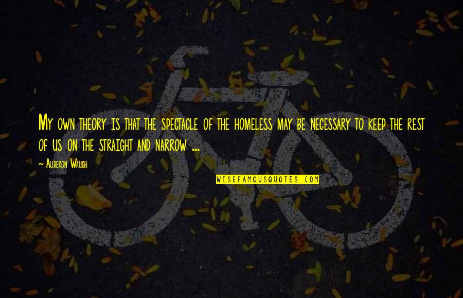 Auberon Quotes By Auberon Waugh: My own theory is that the spectacle of