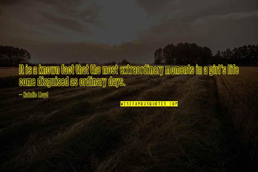 Audiere Quotes By Natalie Lloyd: It is a known fact that the most Audiere Quotes By Natalie Lloyd: It is a known fact that the most