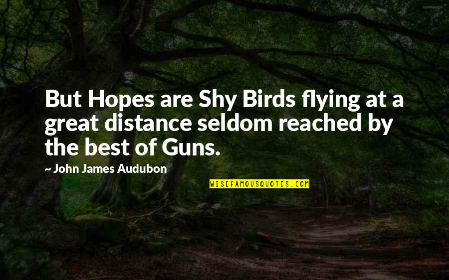 Audubon Quotes By John James Audubon: But Hopes are Shy Birds flying at a Audubon Quotes By John James Audubon: But Hopes are Shy Birds flying at a
