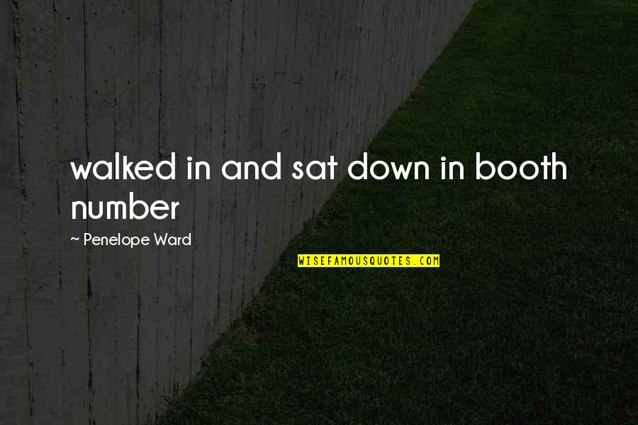 Aufsichtsrat Quote Quotes By Penelope Ward: walked in and sat down in booth number Aufsichtsrat Quote Quotes By Penelope Ward: walked in and sat down in booth number