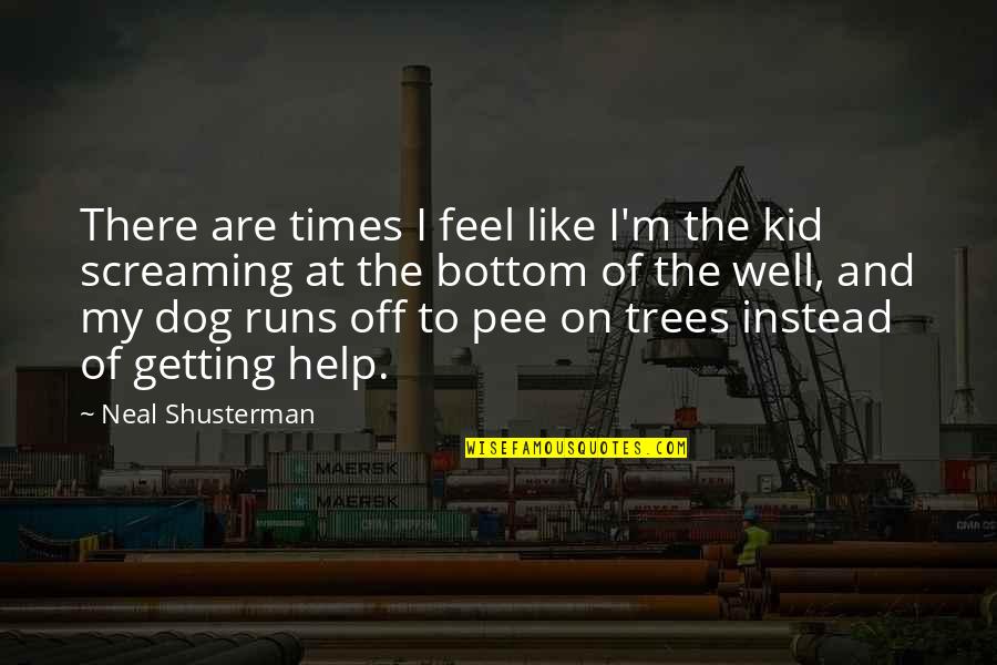 August Rosenbluth Quotes By Neal Shusterman: There are times I feel like I'm the