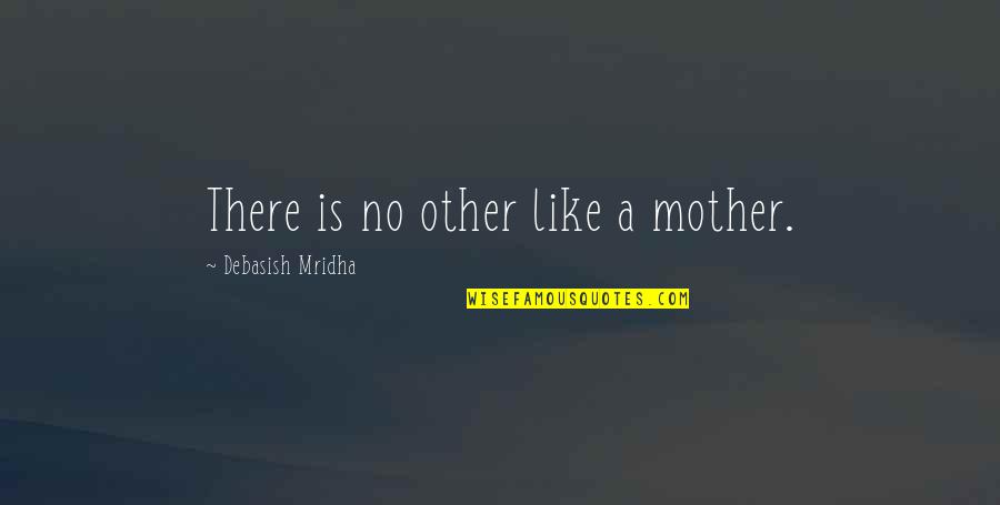 Aurora Memorable Quotes By Debasish Mridha: There is no other like a mother.