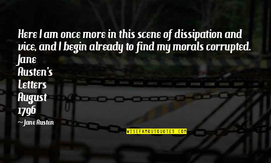 Austen's Quotes By Jane Austen: Here I am once more in this scene Austen's Quotes By Jane Austen: Here I am once more in this scene