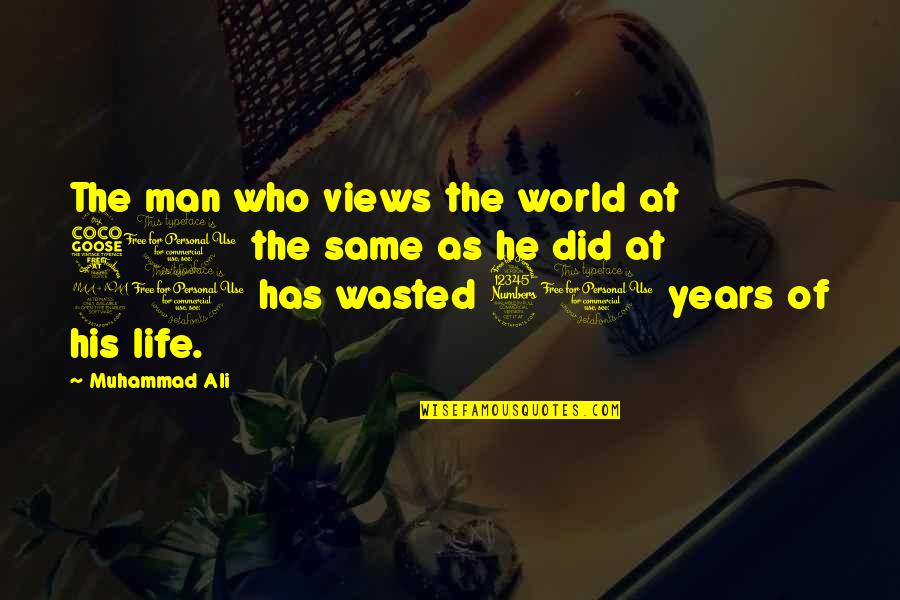 Autoconciencia Wikipedia Quotes By Muhammad Ali: The man who views the world at 50