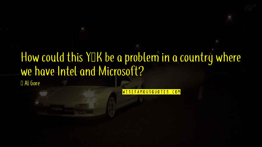 Autosuficiencia Quotes By Al Gore: How could this Y2K be a problem in