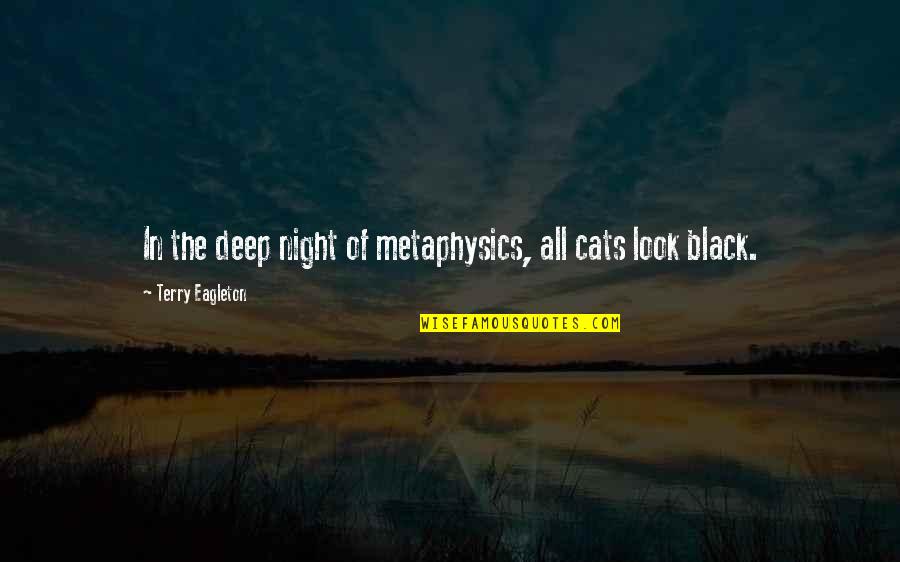 Avaline Wine Quotes By Terry Eagleton: In the deep night of metaphysics, all cats Avaline Wine Quotes By Terry Eagleton: In the deep night of metaphysics, all cats