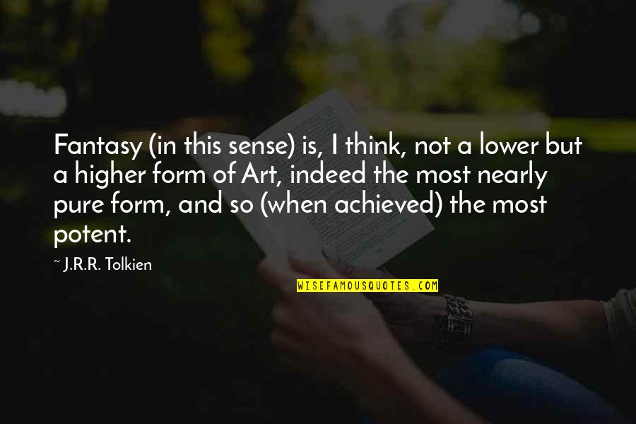 Avanamidwest Quotes By J.R.R. Tolkien: Fantasy (in this sense) is, I think, not Avanamidwest Quotes By J.R.R. Tolkien: Fantasy (in this sense) is, I think, not