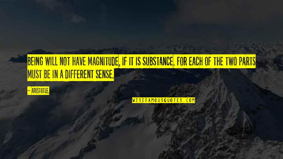 Avention Quotes By Aristotle.: Being will not have magnitude, if it is Avention Quotes By Aristotle.: Being will not have magnitude, if it is
