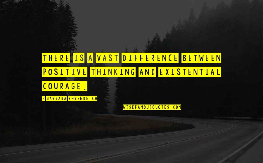 Averbach Transcription Quotes By Barbara Ehrenreich: There is a vast difference between positive thinking Averbach Transcription Quotes By Barbara Ehrenreich: There is a vast difference between positive thinking