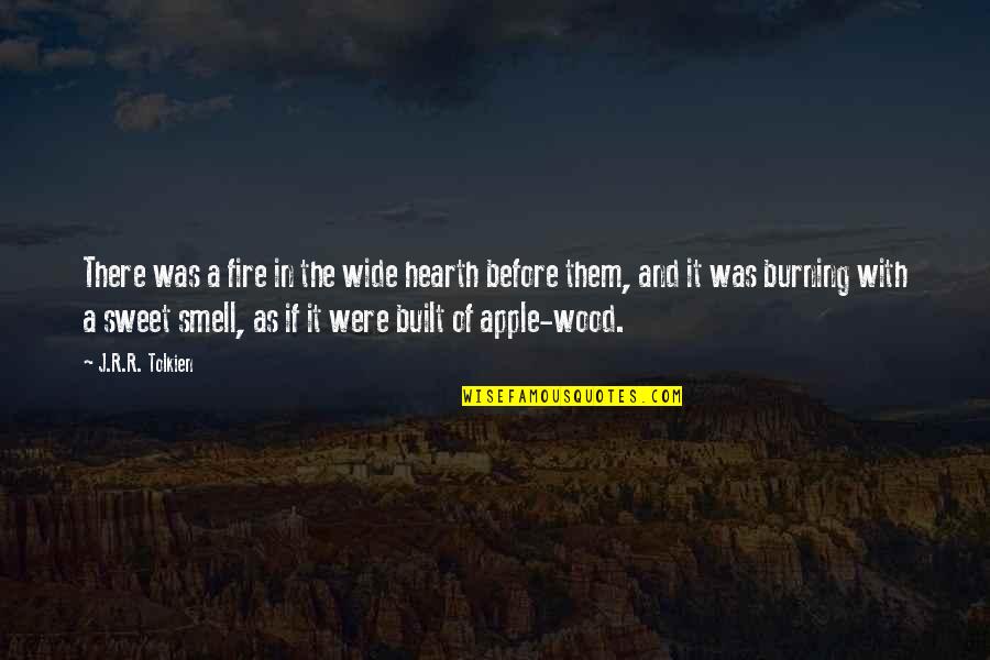 Averro C3 Abs Quotes By J.R.R. Tolkien: There was a fire in the wide hearth Averro C3 Abs Quotes By J.R.R. Tolkien: There was a fire in the wide hearth
