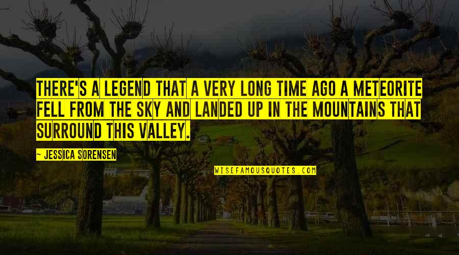 Averyanov Alexander Quotes By Jessica Sorensen: There's a legend that a very long time