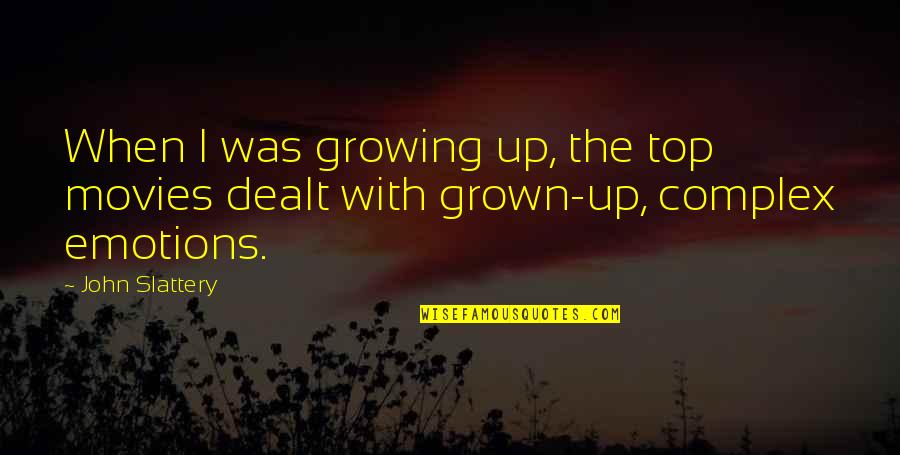 Awakening Kelley Armstrong Quotes By John Slattery: When I was growing up, the top movies