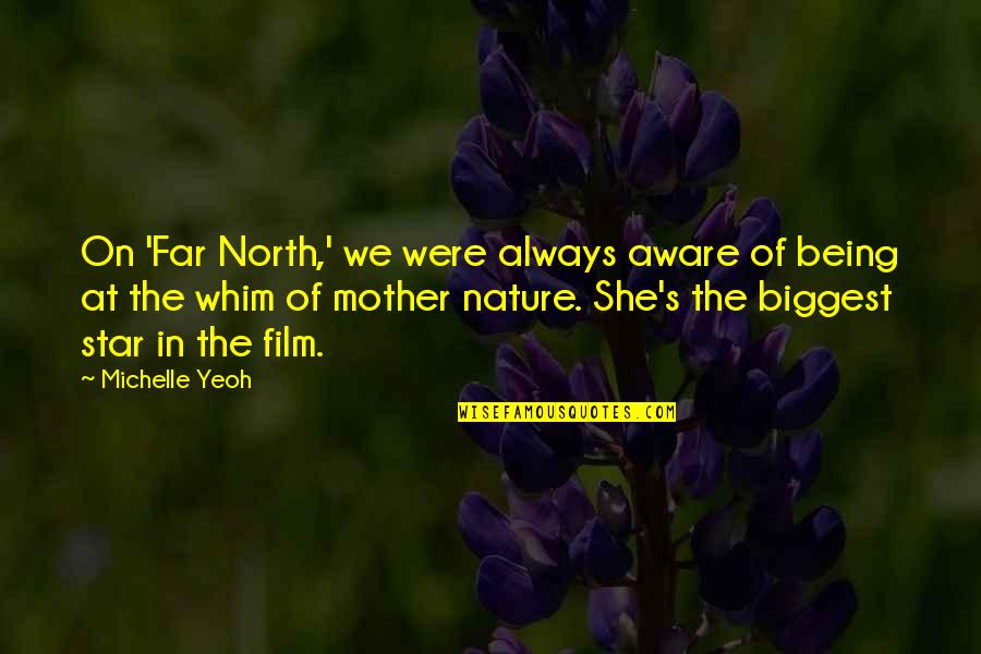 Aware Of Quotes By Michelle Yeoh: On 'Far North,' we were always aware of