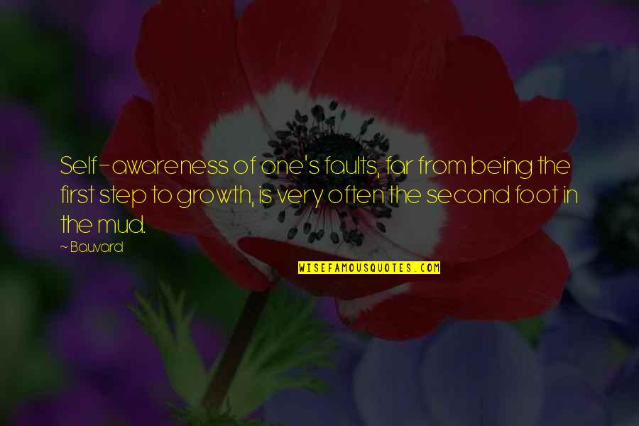 Awareness's Quotes By Bauvard: Self-awareness of one's faults, far from being the Awareness's Quotes By Bauvard: Self-awareness of one's faults, far from being the