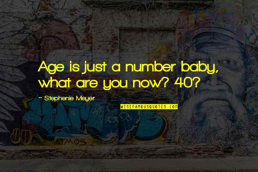 Awesome Jiu Jitsu Quotes By Stephenie Meyer: Age is just a number baby, what are