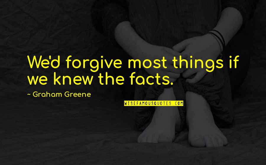 Azcan Real Estate Quotes By Graham Greene: We'd forgive most things if we knew the Azcan Real Estate Quotes By Graham Greene: We'd forgive most things if we knew the