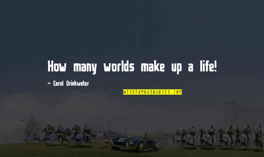 Azcarate Associates Quotes By Carol Drinkwater: How many worlds make up a life! Azcarate Associates Quotes By Carol Drinkwater: How many worlds make up a life!