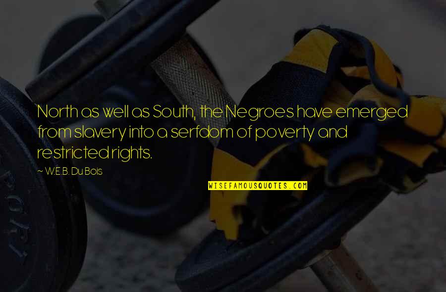 B&w Quotes By W.E.B. Du Bois: North as well as South, the Negroes have