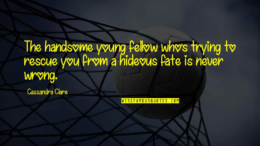 Baba Ram Dass Be Here Now Quotes By Cassandra Clare: The handsome young fellow who's trying to rescue Baba Ram Dass Be Here Now Quotes By Cassandra Clare: The handsome young fellow who's trying to rescue