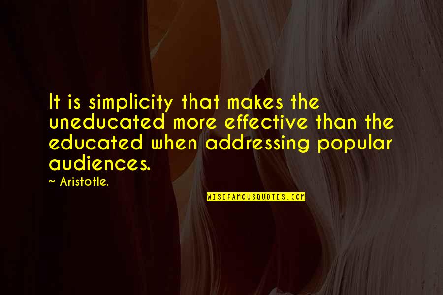 Back To Office After Covid Quotes By Aristotle.: It is simplicity that makes the uneducated more Back To Office After Covid Quotes By Aristotle.: It is simplicity that makes the uneducated more