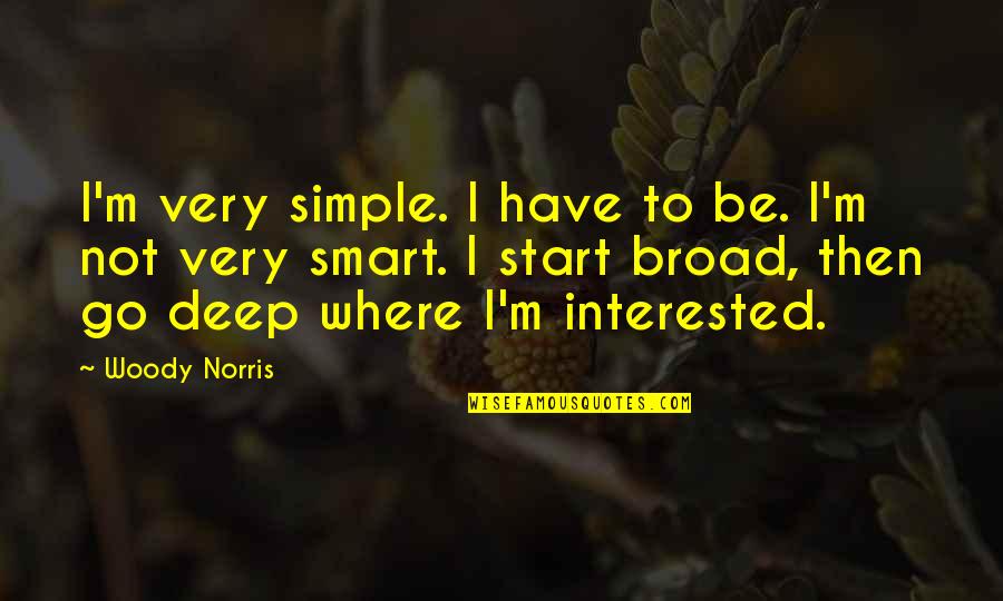 Backwell Recycling Quotes By Woody Norris: I'm very simple. I have to be. I'm Backwell Recycling Quotes By Woody Norris: I'm very simple. I have to be. I'm