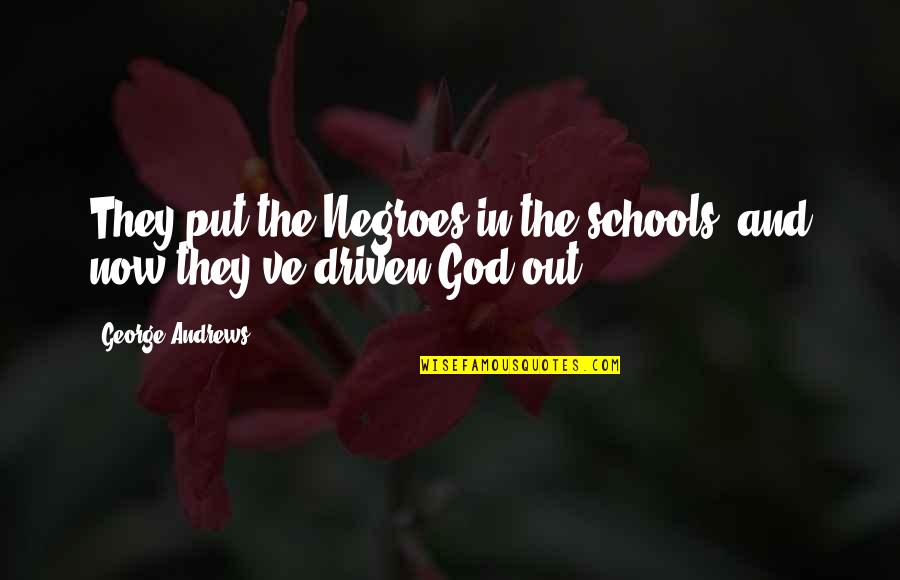 Badass Dolly Parton Quotes By George Andrews: They put the Negroes in the schools, and