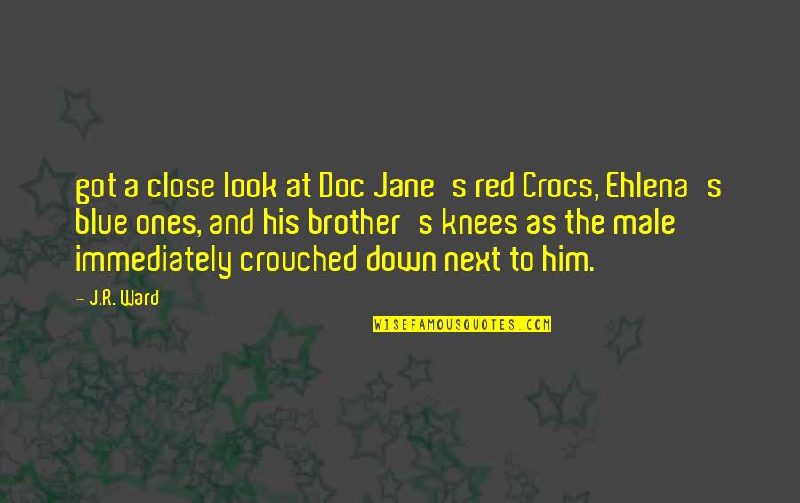 Baffles Quotes By J.R. Ward: got a close look at Doc Jane's red Baffles Quotes By J.R. Ward: got a close look at Doc Jane's red