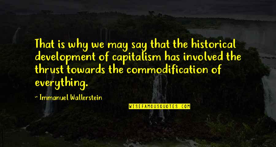 Bahaa Dawara Quotes By Immanuel Wallerstein: That is why we may say that the Bahaa Dawara Quotes By Immanuel Wallerstein: That is why we may say that the