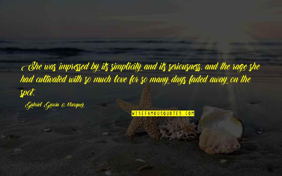 Bailar Quotes By Gabriel Garcia Marquez: She was impressed by its simplicity and its Bailar Quotes By Gabriel Garcia Marquez: She was impressed by its simplicity and its