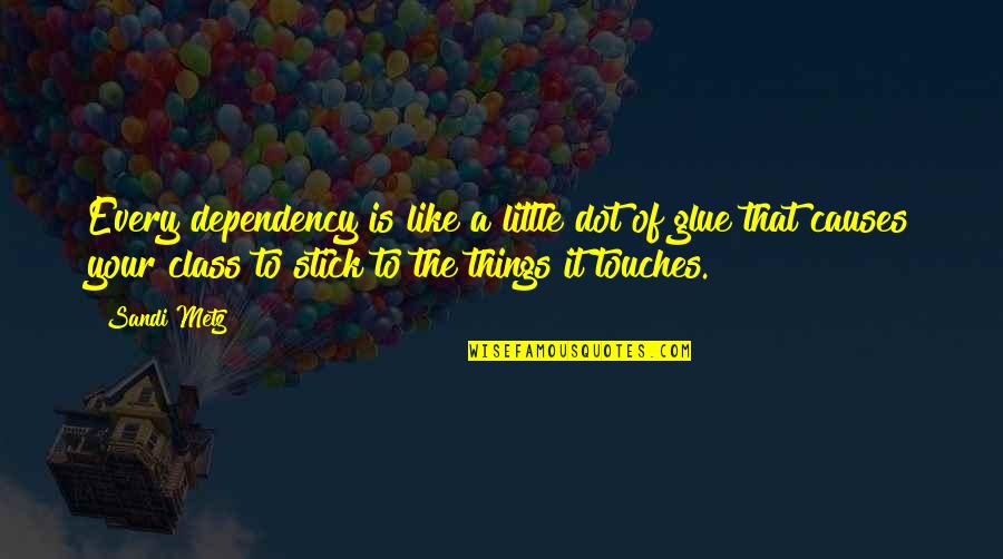Balak Palak Quotes By Sandi Metz: Every dependency is like a little dot of Balak Palak Quotes By Sandi Metz: Every dependency is like a little dot of