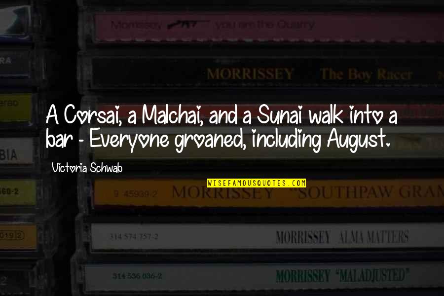 Balasaraswati Dancer Quotes By Victoria Schwab: A Corsai, a Malchai, and a Sunai walk Balasaraswati Dancer Quotes By Victoria Schwab: A Corsai, a Malchai, and a Sunai walk