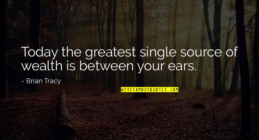 Balbiano Quotes By Brian Tracy: Today the greatest single source of wealth is