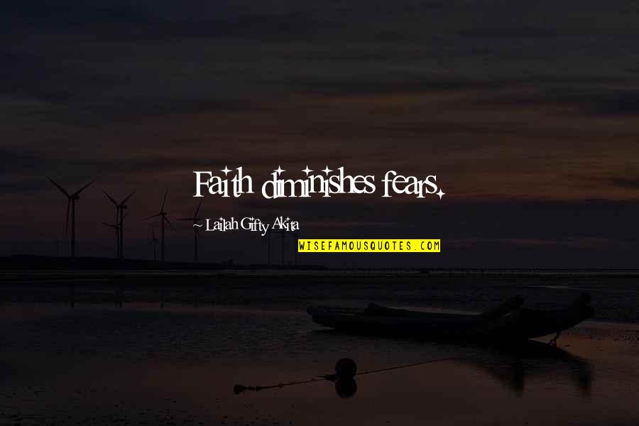 Baldinelli Vineyards Quotes By Lailah Gifty Akita: Faith diminishes fears. Baldinelli Vineyards Quotes By Lailah Gifty Akita: Faith diminishes fears.