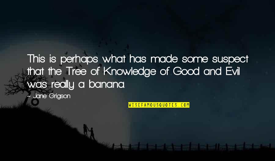 Banana Quotes By Jane Grigson: This is perhaps what has made some suspect Banana Quotes By Jane Grigson: This is perhaps what has made some suspect