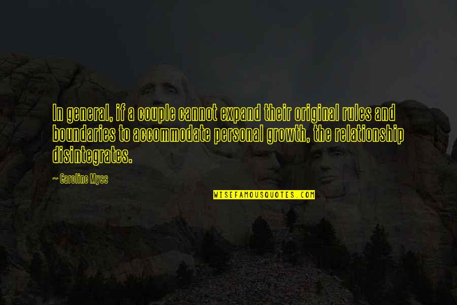 Banana Splits Quotes By Caroline Myss: In general, if a couple cannot expand their Banana Splits Quotes By Caroline Myss: In general, if a couple cannot expand their
