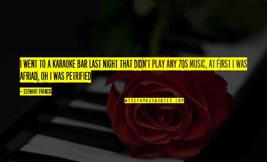 Bandaranaike Chelvanayakam Pact Quotes By Stewart Francis: I went to a Karaoke Bar last night Bandaranaike Chelvanayakam Pact Quotes By Stewart Francis: I went to a Karaoke Bar last night