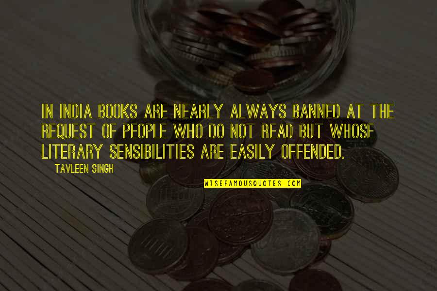 Banned Quotes By Tavleen Singh: In India books are nearly always banned at