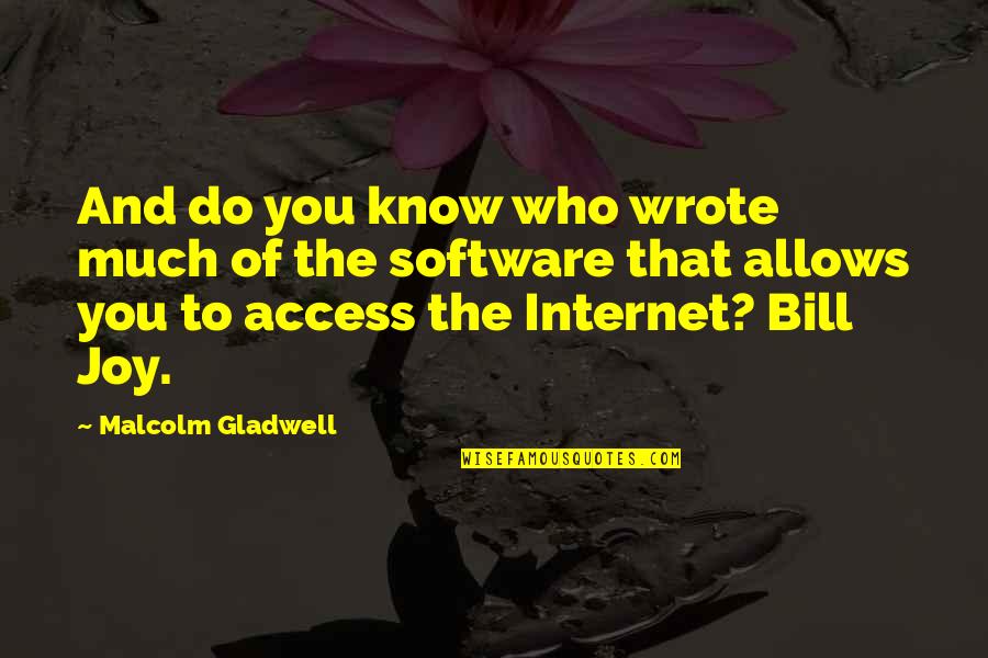 Banner Must Quotes By Malcolm Gladwell: And do you know who wrote much of