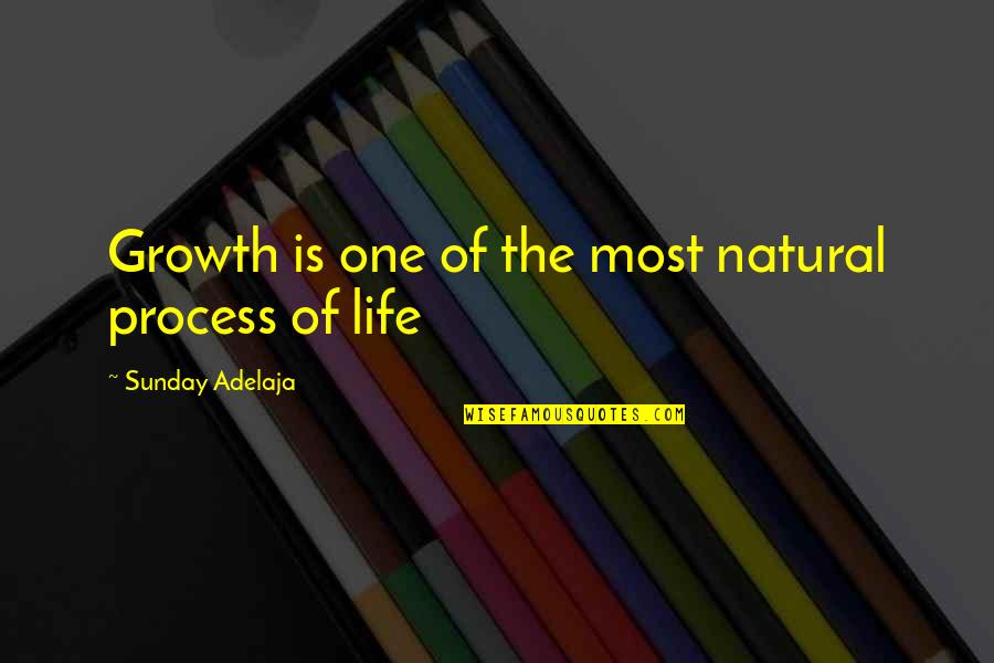 Banquo Key Quotes By Sunday Adelaja: Growth is one of the most natural process