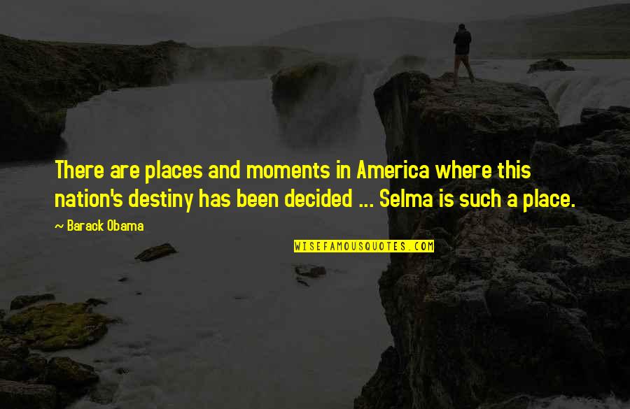 Barack's Quotes By Barack Obama: There are places and moments in America where Barack's Quotes By Barack Obama: There are places and moments in America where