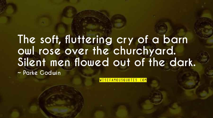 Barbara Minerva Quotes By Parke Godwin: The soft, fluttering cry of a barn owl