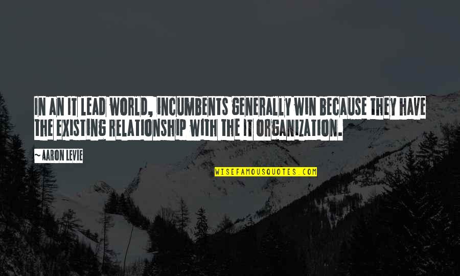 Barbeque Chicken Quotes By Aaron Levie: In an IT lead world, incumbents generally win Barbeque Chicken Quotes By Aaron Levie: In an IT lead world, incumbents generally win